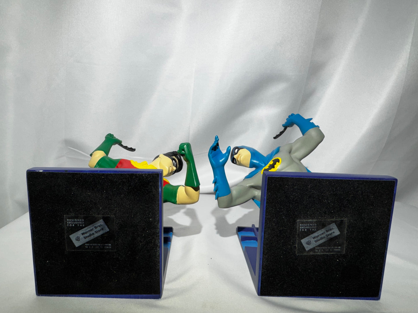 1999 Batman & Robin “Bronze Age” Bookends – Warner Bros. Studio Store Exclusive