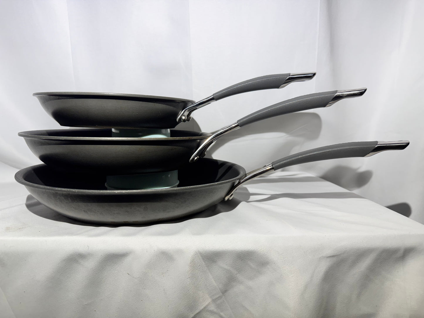 Circulon Radiance Hard-Anodized Nonstick Frying Pan Set – 3-Piece