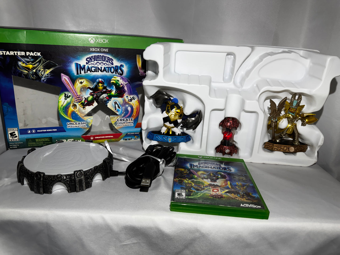 Skylanders Imaginators Starter Pack Xbox One 2016 Master King Pen Golden Queen