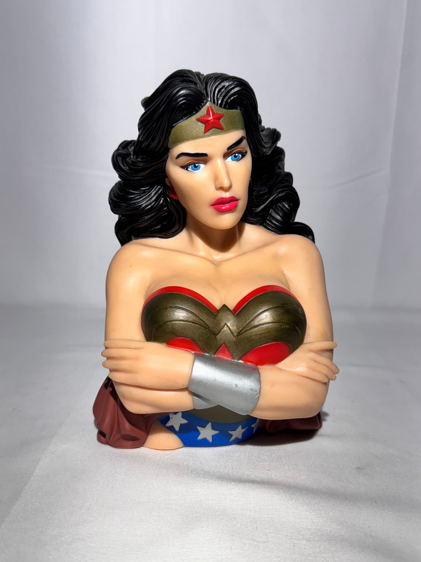 Wonder Woman Bust Bank – DC Comics – Monogram Direct – Original Stopper