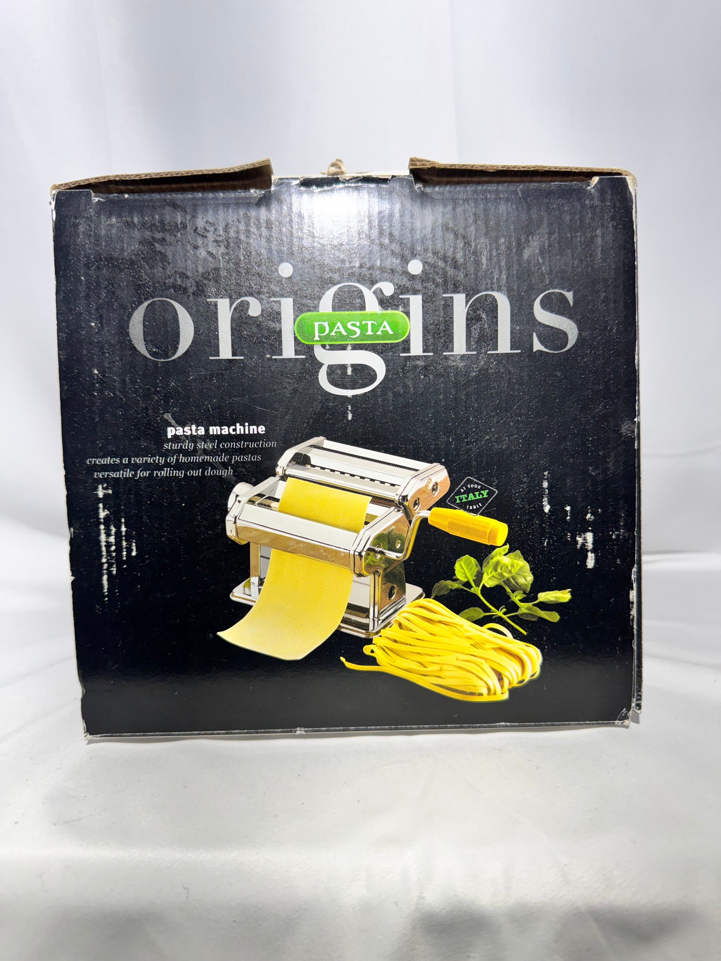 Italian Origins Stainless Steel Pasta Machine – Previously Owned