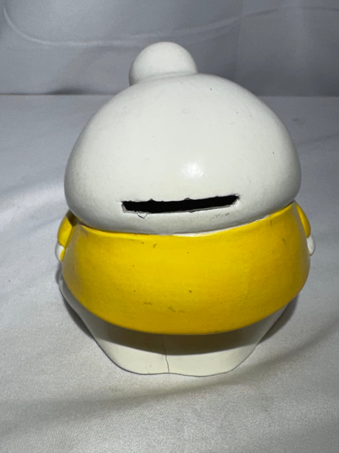 Vintage Ziggy Ceramic Coin Bank Tom Wilson Japan Figure w/ Original Sticker 1980s