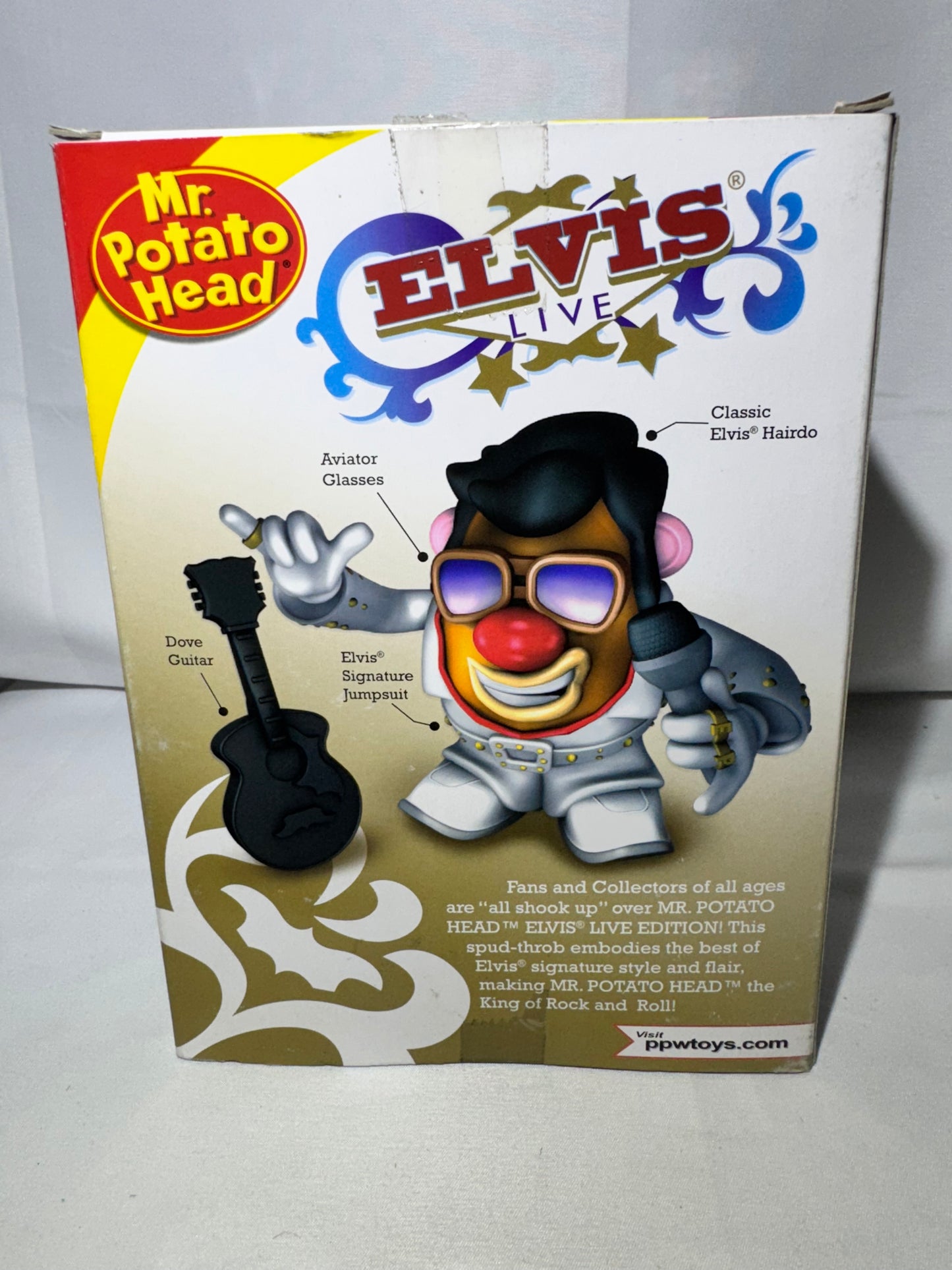 Mr. Potato Head Elvis Live Edition – 2010 Hasbro / PPW Toys – Signature Elvis Presley Collector’s Item