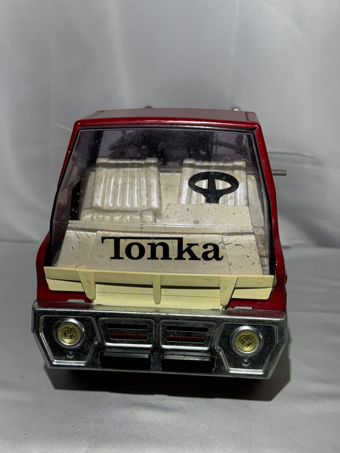Vintage Tonka No. 926 Gas Turbine Pumper Fire Truck w/ Box Hose Hydrant 1967-68 No Ladder
