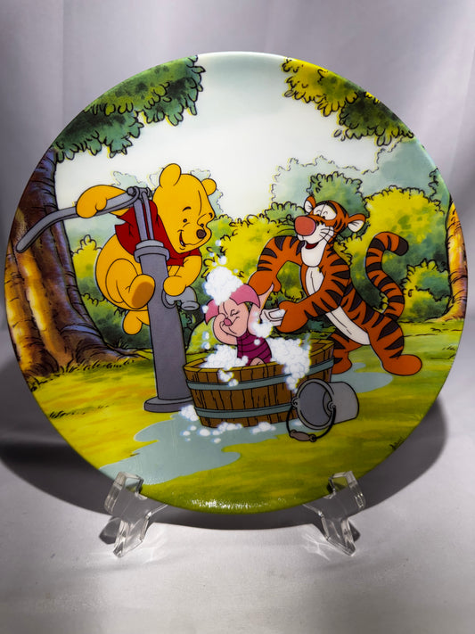 Bradford Exchange Disney Winnie the Pooh “Troubles with Bubbles” Collector Plate – 3rd Issue