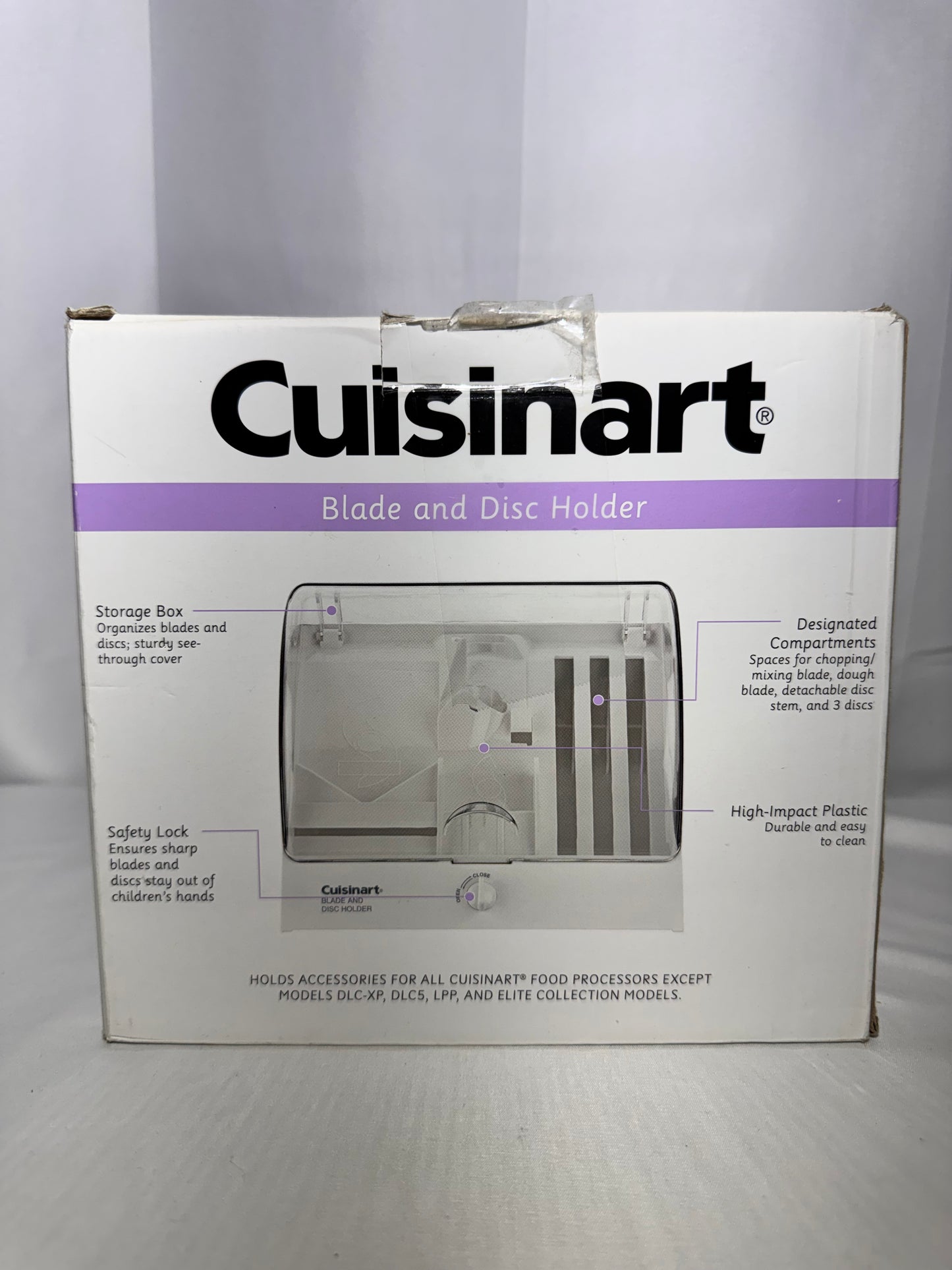 Cuisinart BDH-2 Blade & Disc Holder – With Original Box