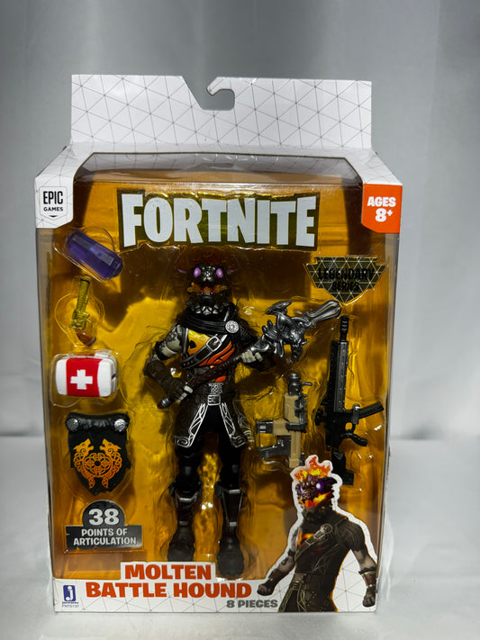Fortnite Legendary Series Molten Battle Hound Action Figure – 6” – 2019