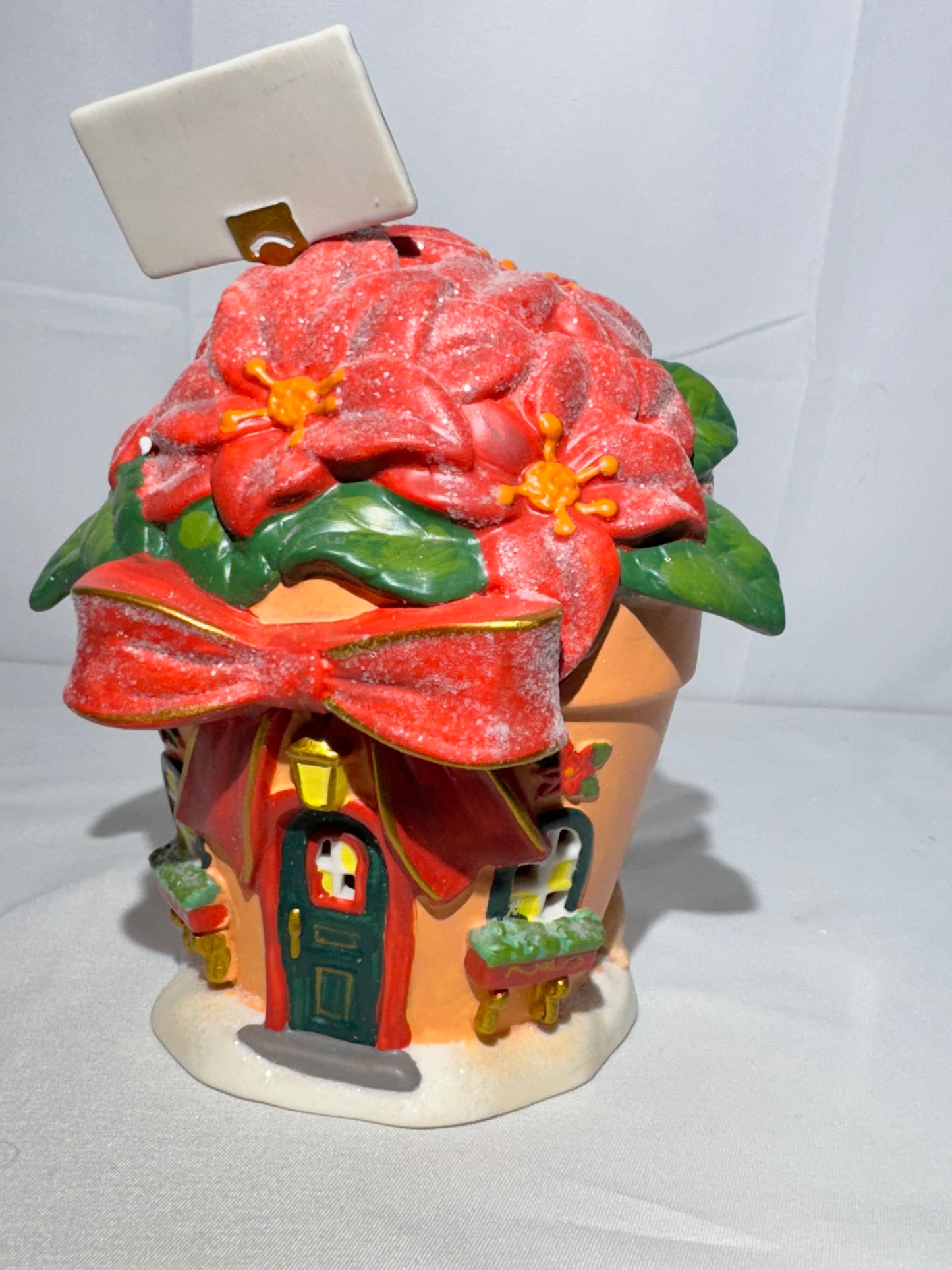 Department 56 North Pole Series – Perry’s Christmas Poinsettias (Item #4025284)