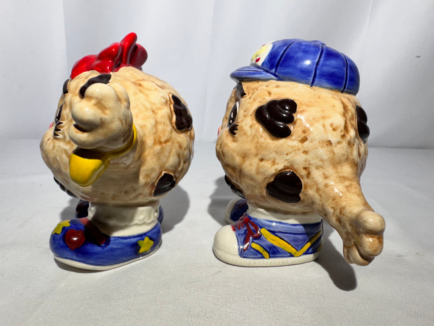 Vintage 1991 Fitz & Floyd Chocolate Chip Cookie Salt & Pepper Shakers – Christine Harris