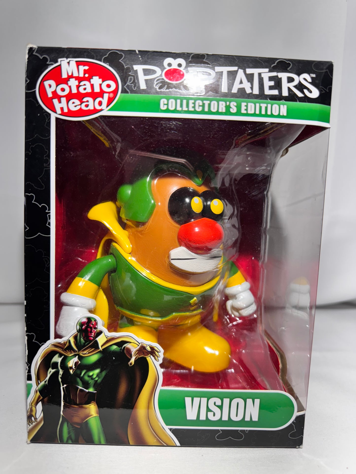 Mr. Potato Head – Vision (Poptaters Collector’s Edition) | Marvel, PlaySkool, Hasbro, PPW Toys, Warner Brothers (2015)