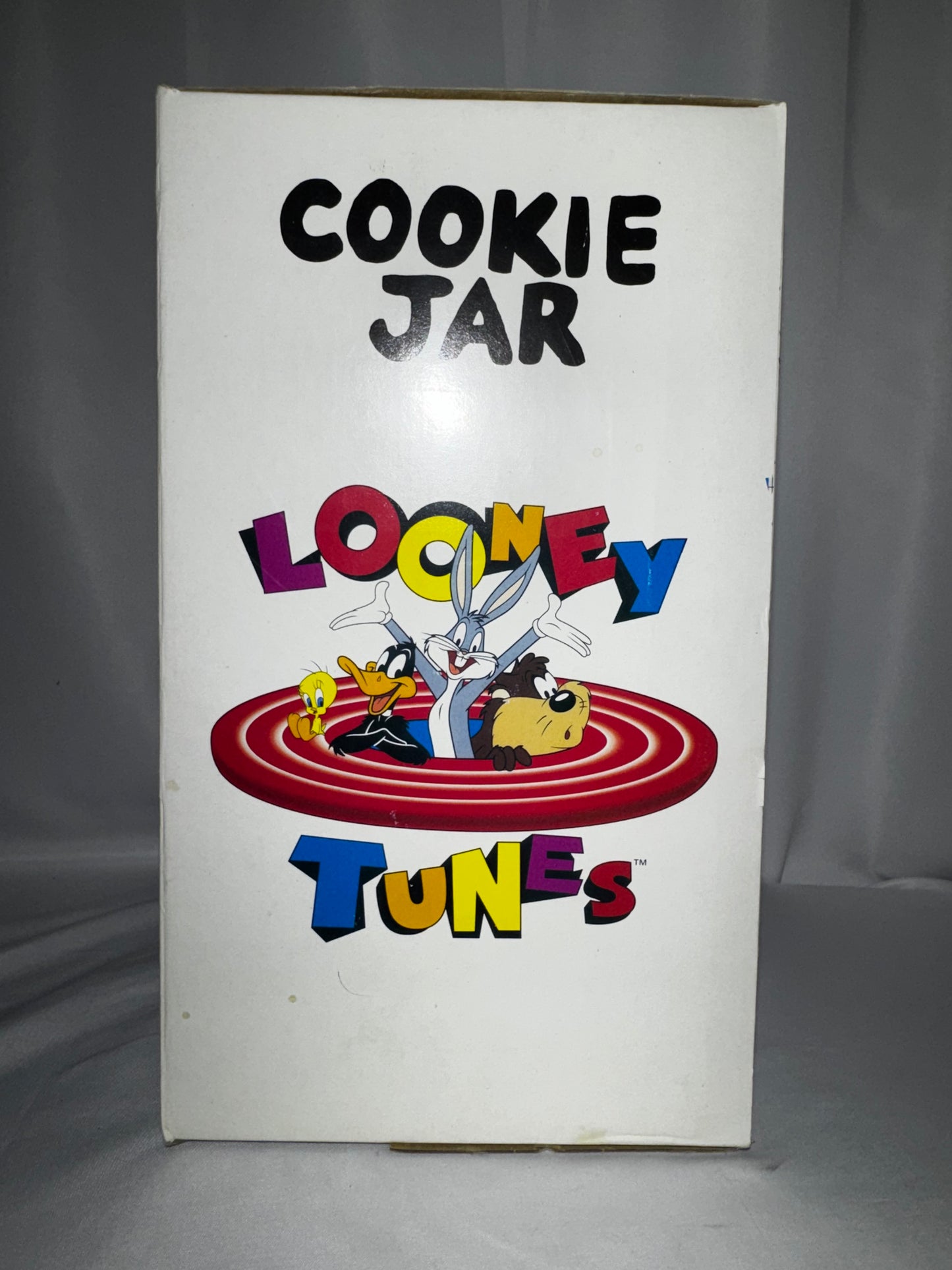 Rare Vintage 1993 Warner Bros Road Runner Cookie Jar ACME TNT Cactus Ceramic w/ Box