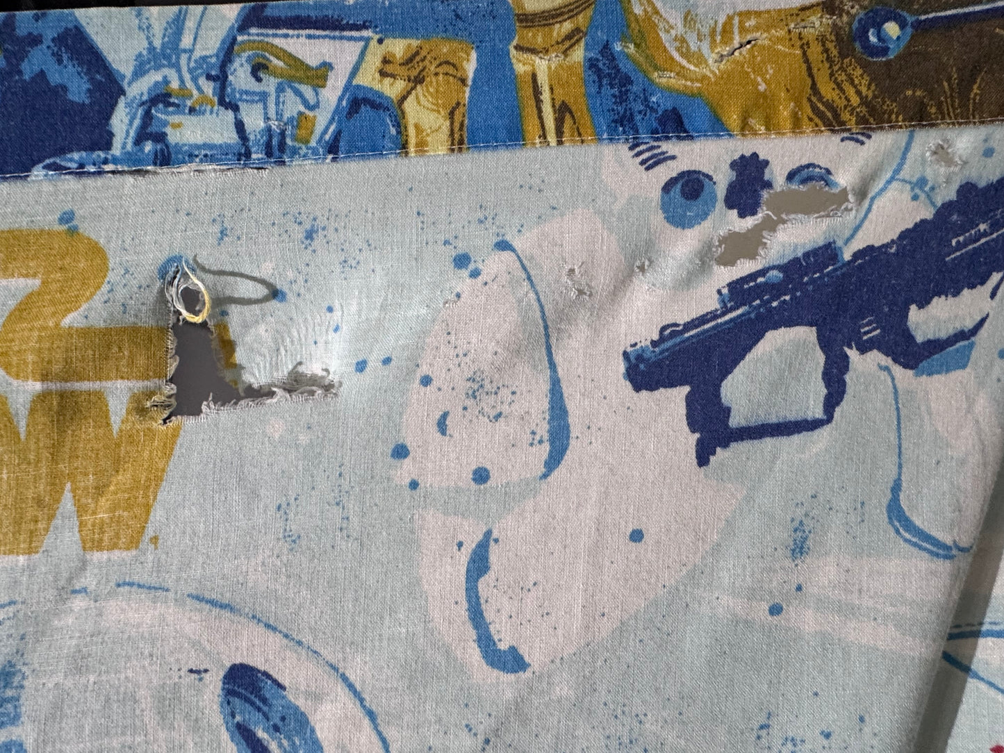 Vintage 1977–1980 Bibb Star Wars Bedding Collection – Sheets & Pillowcase