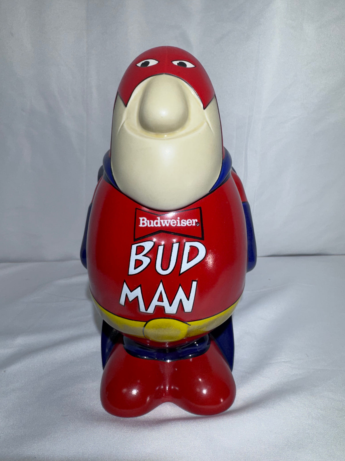 Vintage 1989 Anheuser-Busch Budweiser Bud Man Beer Stein – Original Box