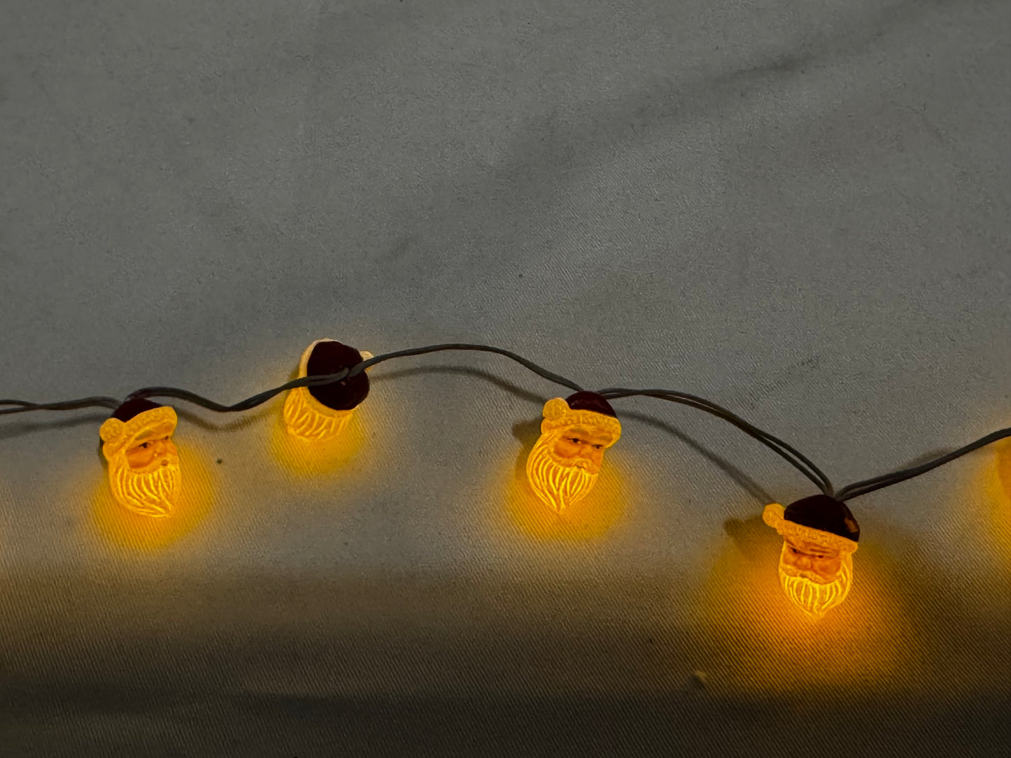Department 56 String of 12 Santa Lights Village Accessory #53123