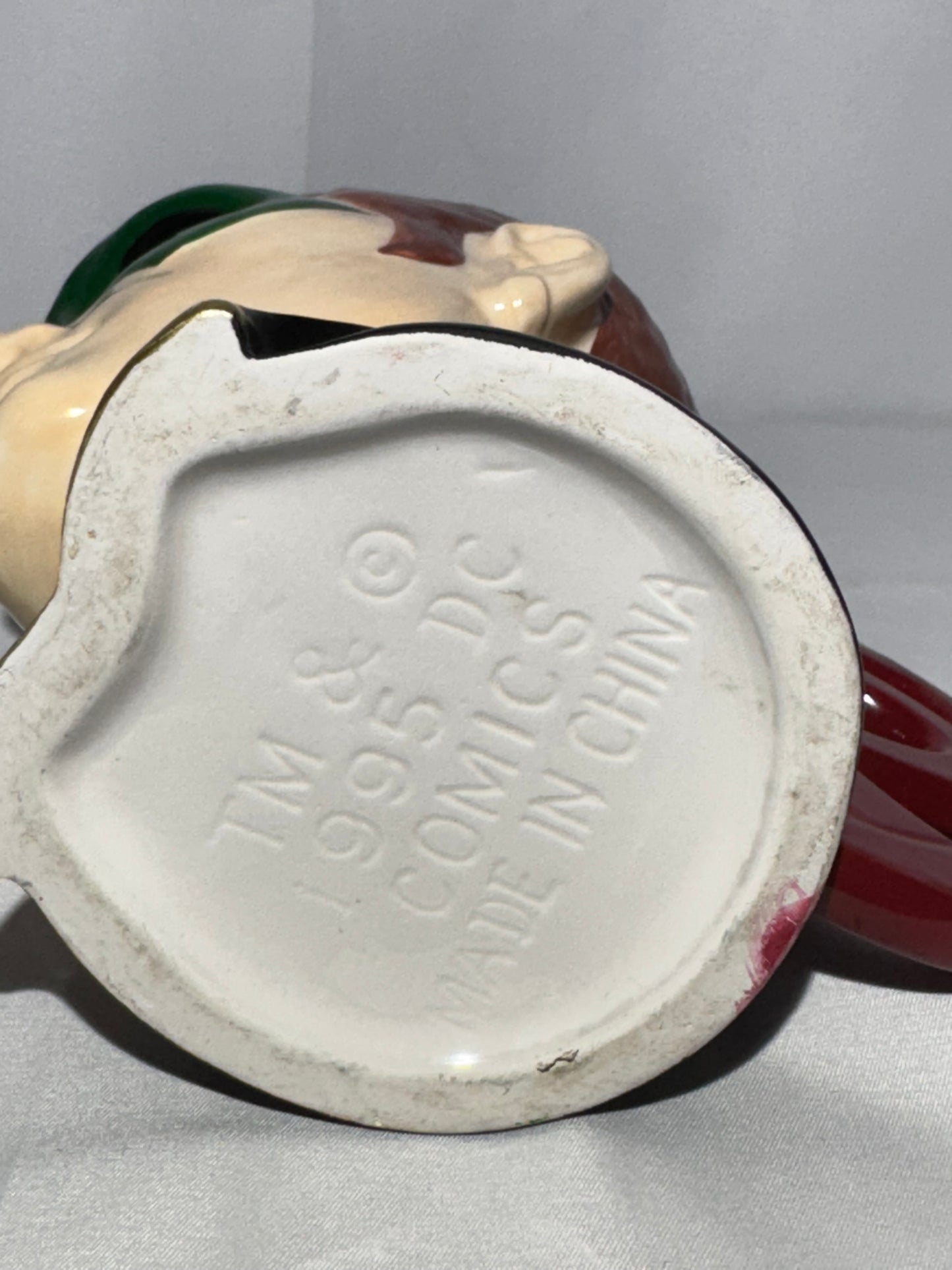 Vintage 1995 DC Comics Robin 3D Ceramic Mug – Applause – Batman Forever Collectible