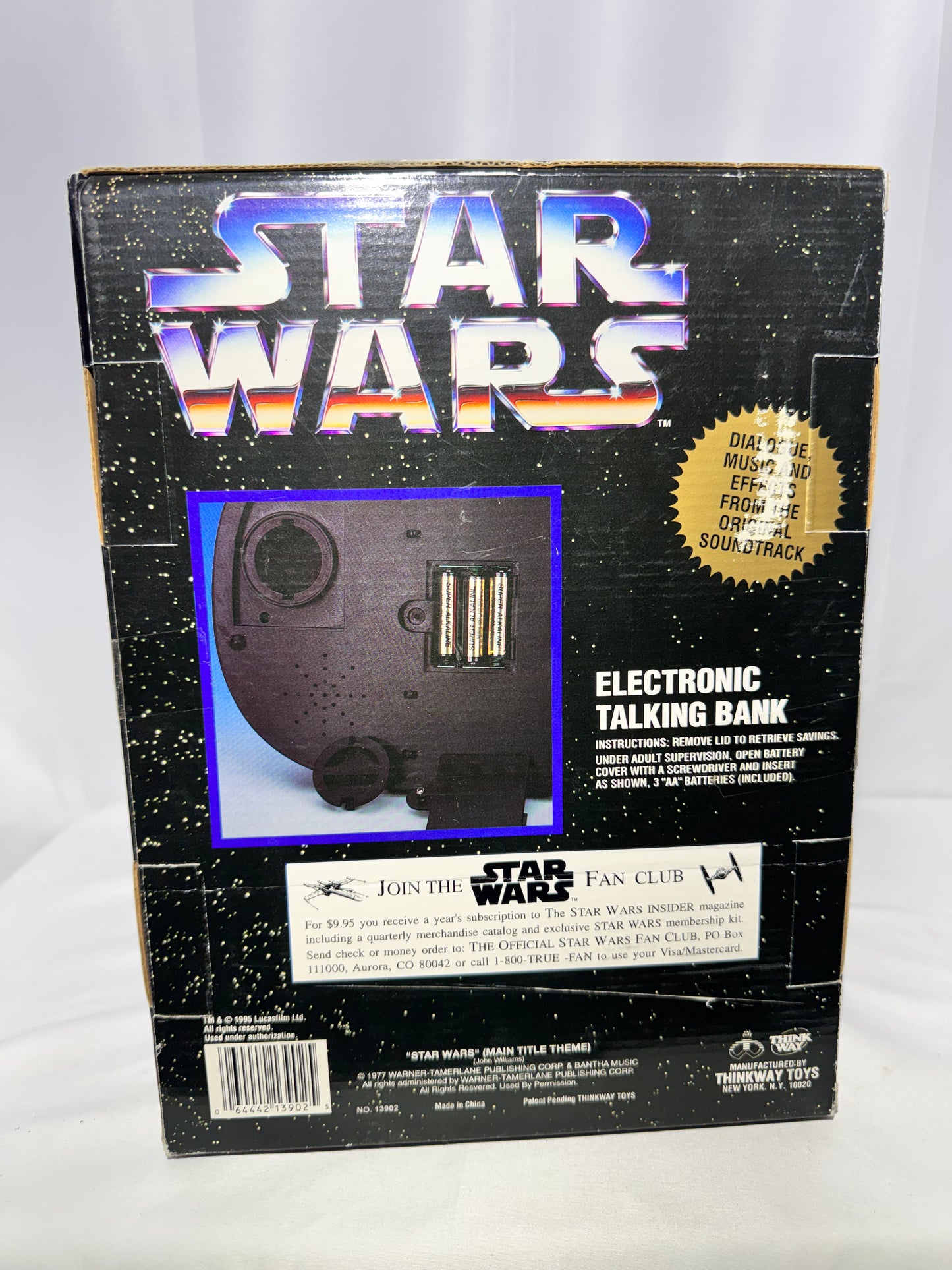 Vintage 1995 Star Wars C-3PO & R2-D2 Electronic Talking Coin Bank – Thinkway Toys – POTF