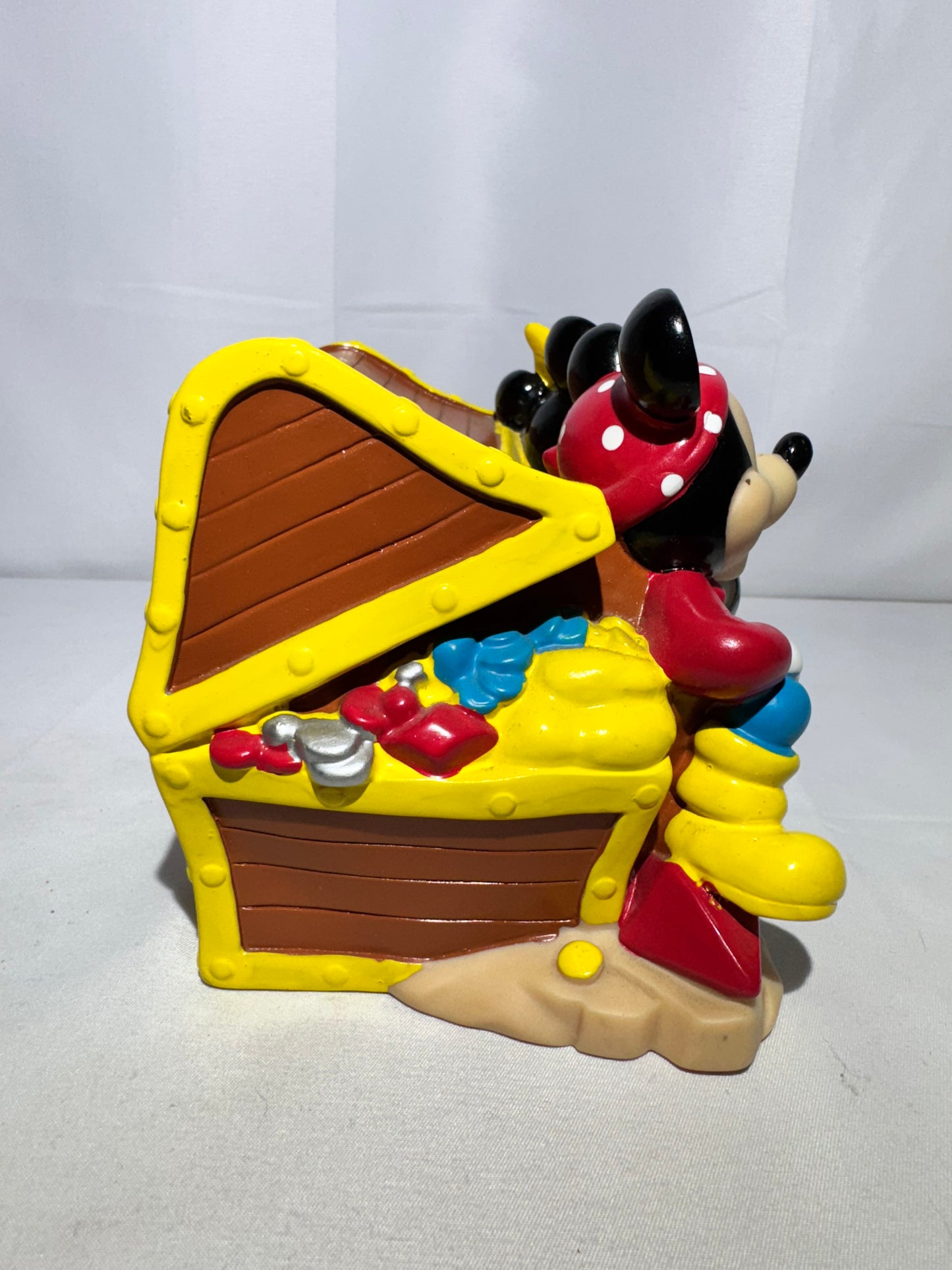 Disney Mickey & Minnie Pirate Treasure Chest Coin Bank