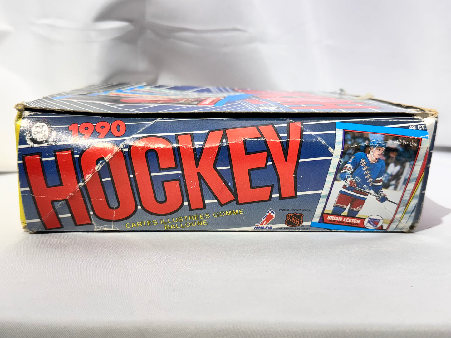 1990 NHL Hockey Cards – O-Pee-Chee – 48 Unopened Packs w/ Bubble Gum