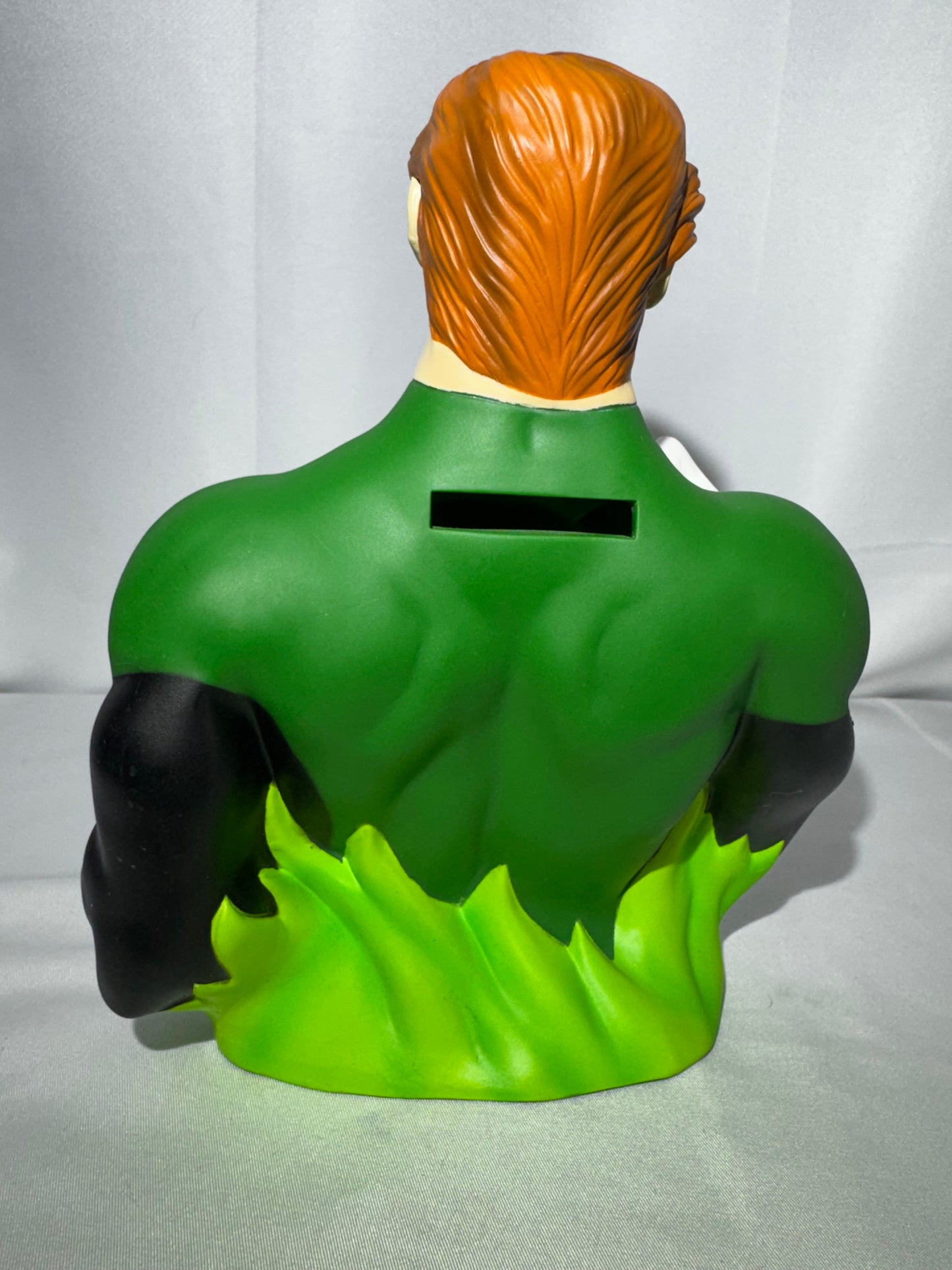 DC Comics Green Lantern Bust Bank PVC Coin Bank w/ Original Stopper