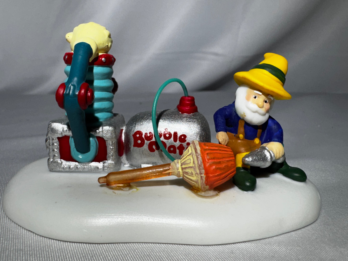 Department 56 North Pole How Bubble Lights Get Bubbles #4025290 Retired Elf Figurine w/ Box