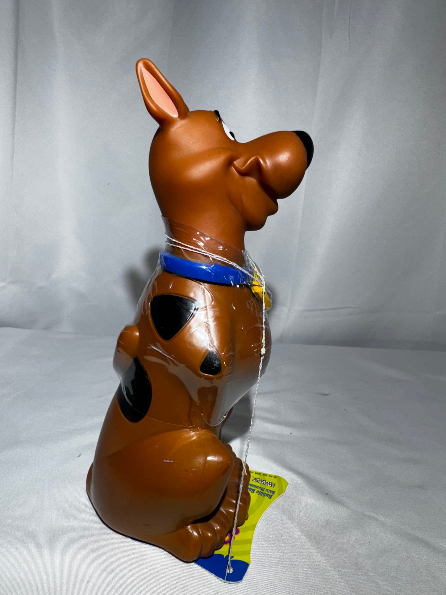 Vintage Scooby-Doo Bubble Bath Bottle 9” Vinyl Figure Sealed w/ Tag Cartoon Network
