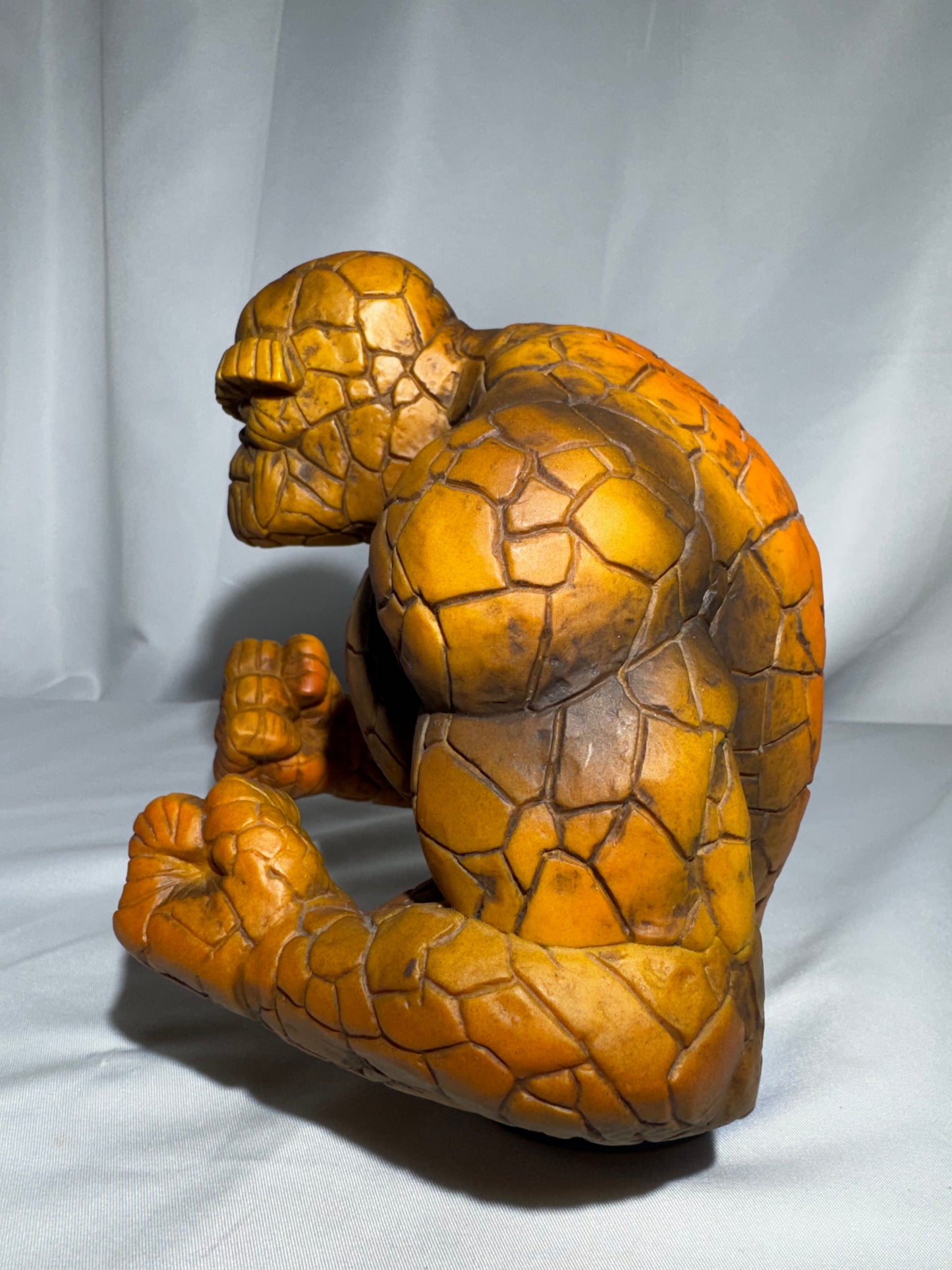 Vintage Marvel The Thing Bust Bank Monogram International Fantastic Four Coin Bank 6.5”