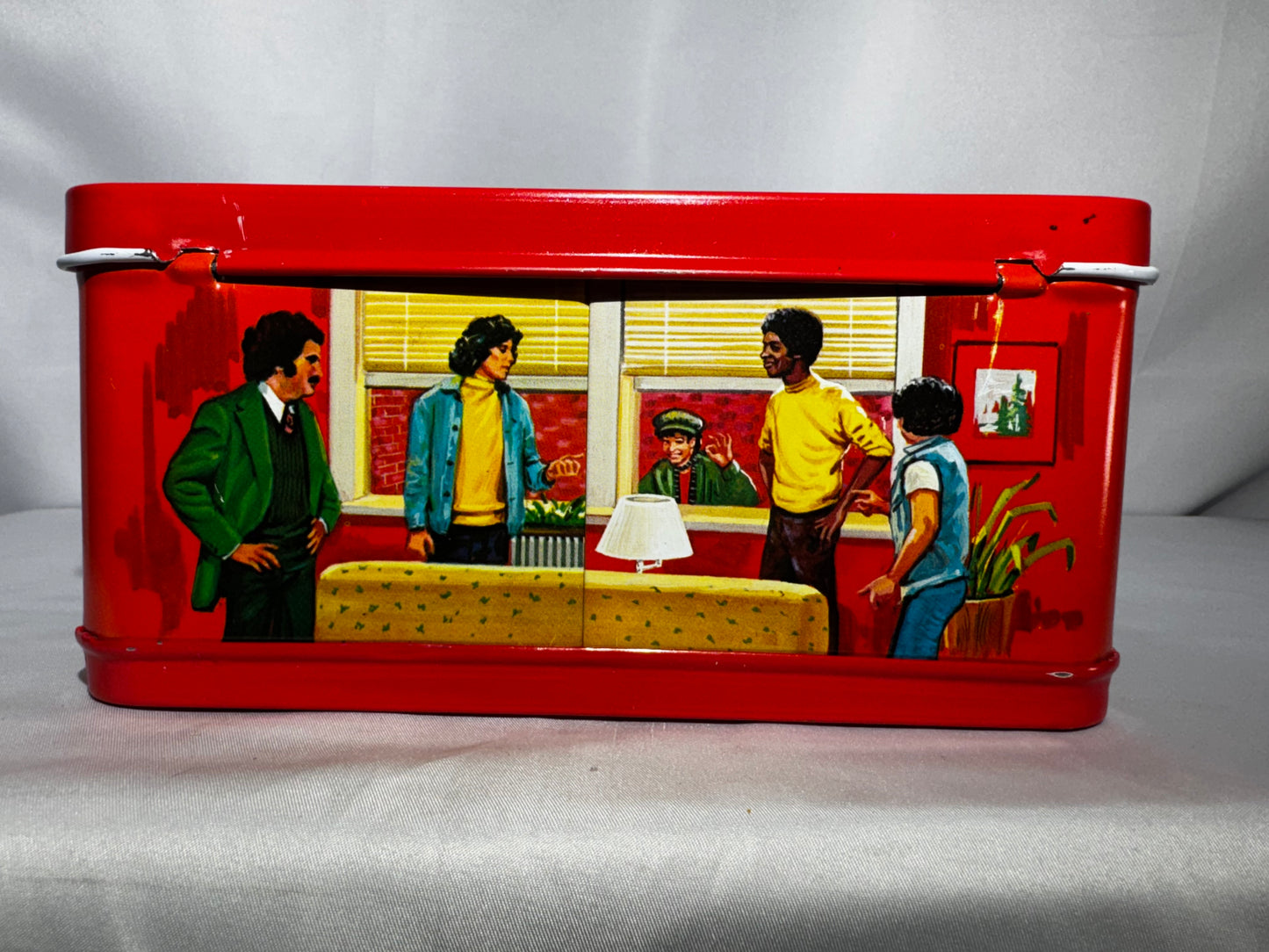 Vintage 1977 Welcome Back, Kotter Metal Lunchbox & Thermos Aladdin Industries