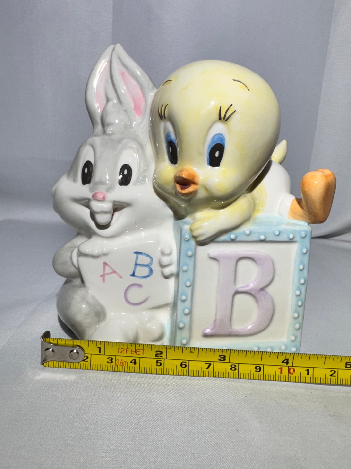 Warner Bros. Looney Tunes Baby Bugs Bunny & Baby Tweety Piggy Bank