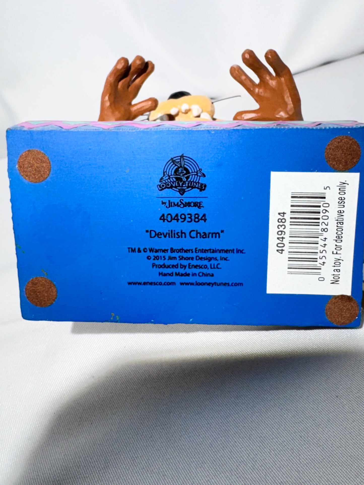 Jim Shore Tasmanian Devil Figurine – 2015 Looney Tunes – Enesco