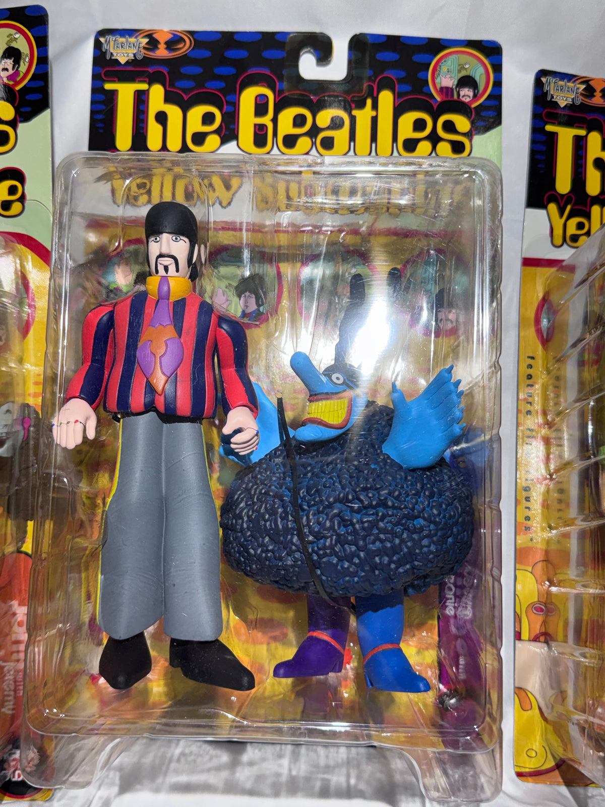 1999 McFarlane Toys The Beatles Yellow Submarine Action Figures – Complete Set of 4 – Factory Sealed