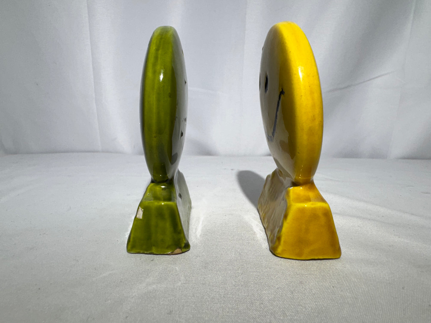 Vintage Treasure Craft Salt & Pepper Shakers “Have a Happy Day”