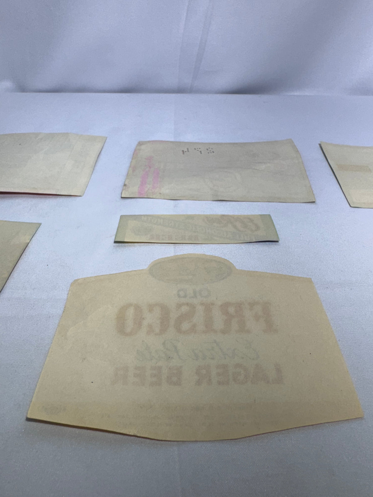 Vintage Beer Labels – Alaskan, El Rey, Rainier, Old Frisco, Tahoe & Victory – 7-Piece Collection