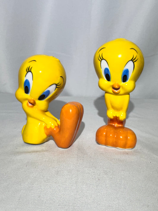 Tweety Bird Salt & Pepper Shaker Set – Warner Bros. Looney Tunes (1999)