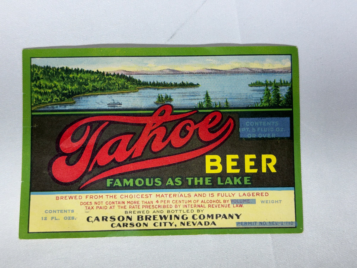 Vintage Beer Labels – Alaskan, El Rey, Rainier, Old Frisco, Tahoe & Victory – 7-Piece Collection