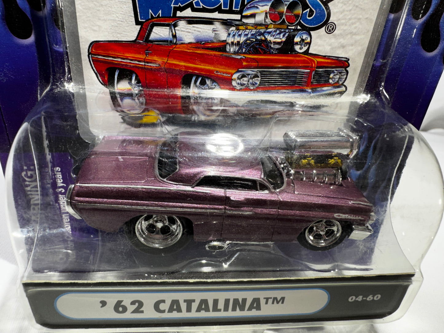 Muscle Machines 1:64 Scale ’62 Catalina Diecast – 04-60 Car