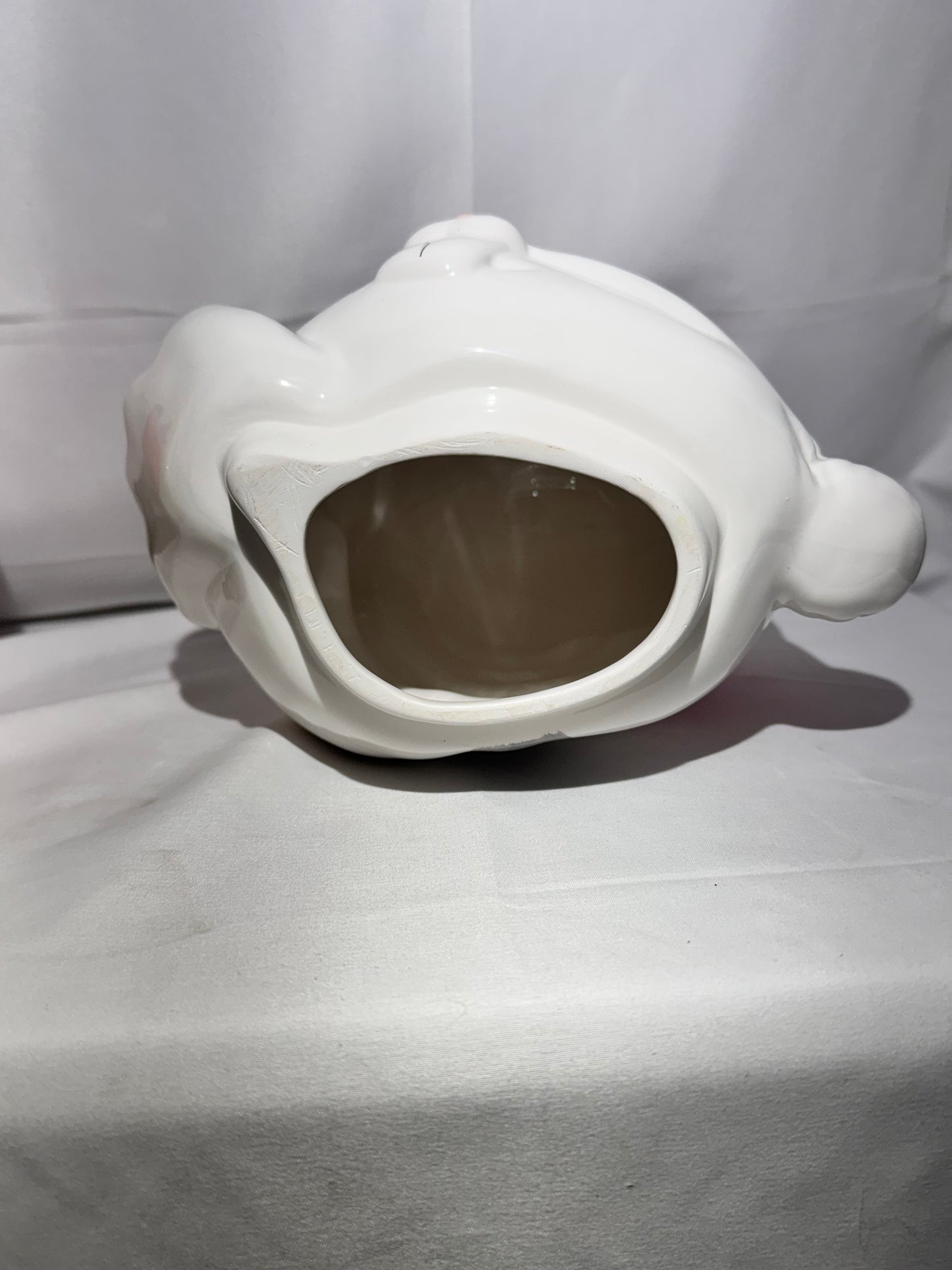 Vintage 1993 Looney Tunes Bugs Bunny Santa Cookie Jar Warner Brothers Christmas