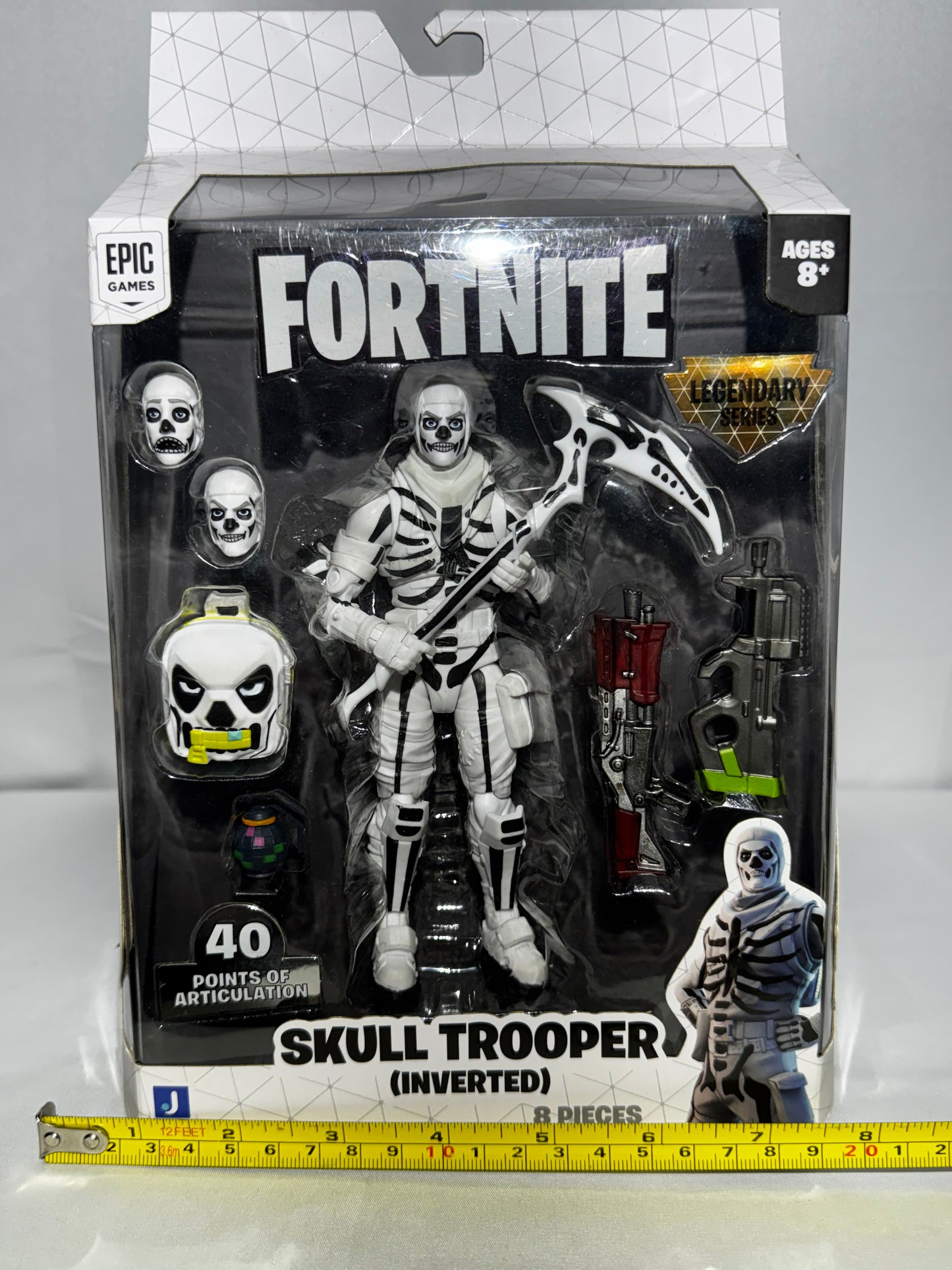 Fortnite Legendary Series Skull Trooper (Inverted) Action Figure – 6” – 2021