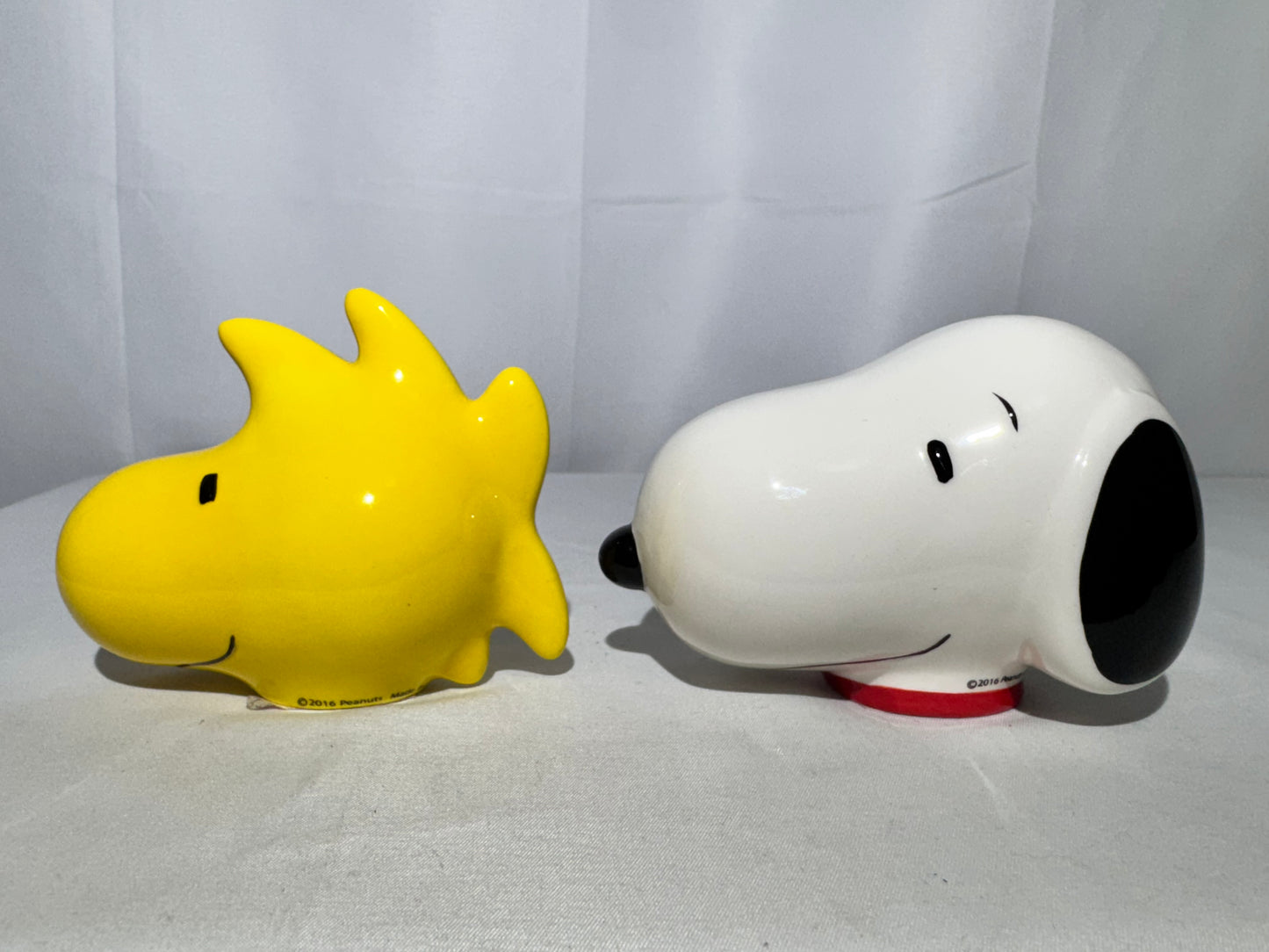 Snoopy & Woodstock Salt and Pepper Shaker Set – With Stoppers & Original Box