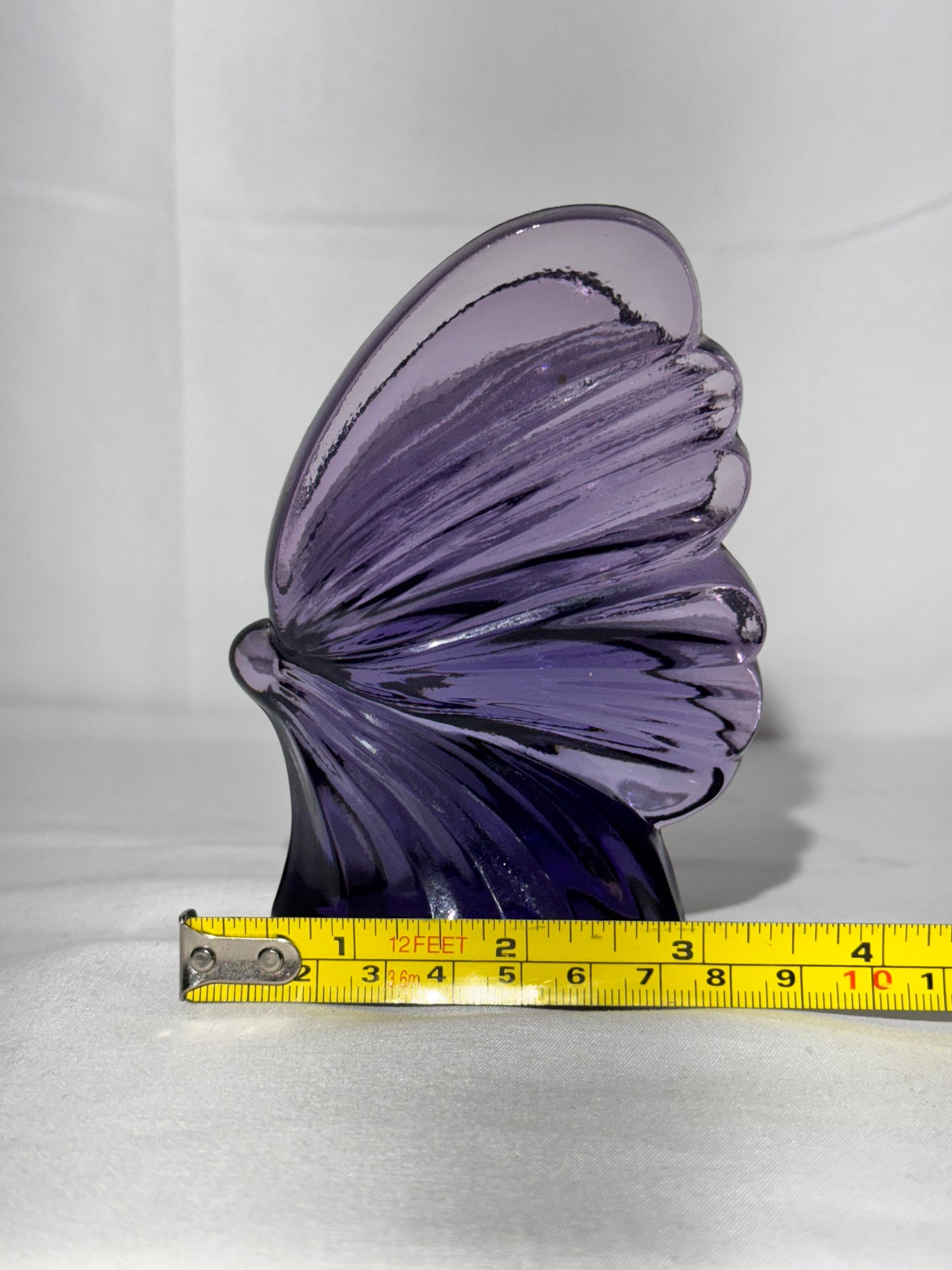 Vintage Fenton Amethyst Glass Butterfly – Lovely Display or Paperweight