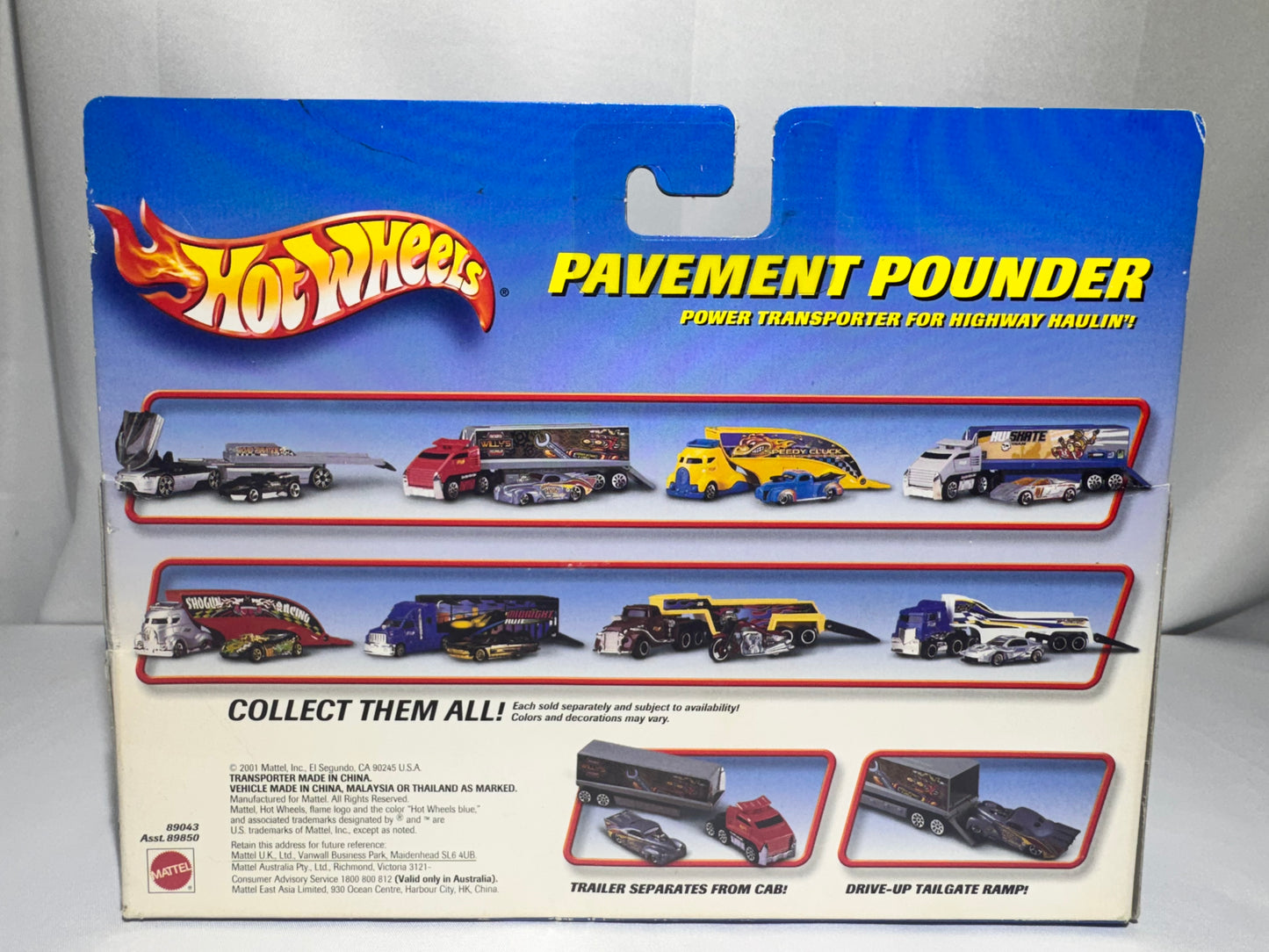 Hot Wheels Pavement Pounder – Road Pirates Racing (2001 Mattel)