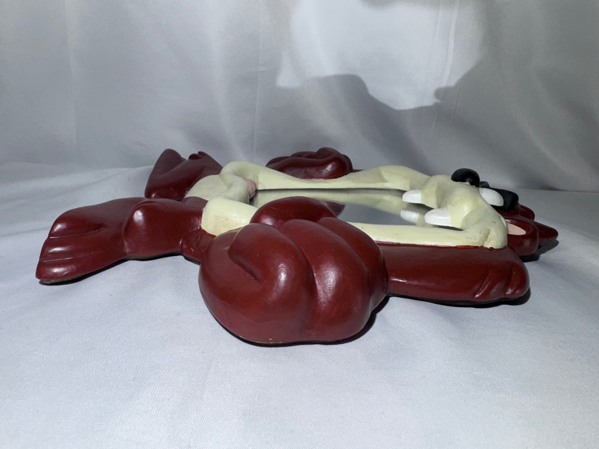 Vintage Looney Tunes Tasmanian Devil Taz Molded Wall Mirror – Taz Collectible