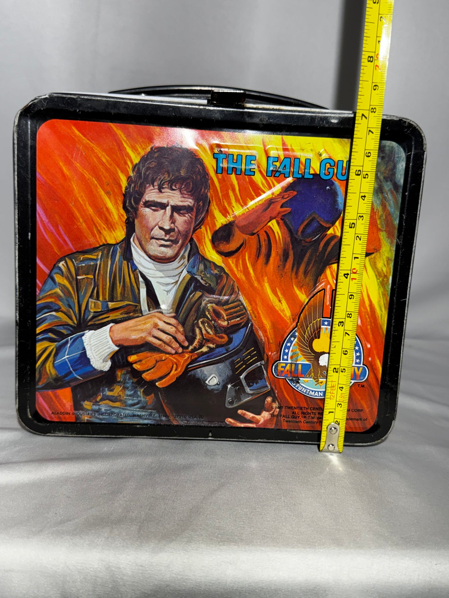 Vintage 1981 The Fall Guy Metal Lunch Box with Original Thermos – Aladdin Industries