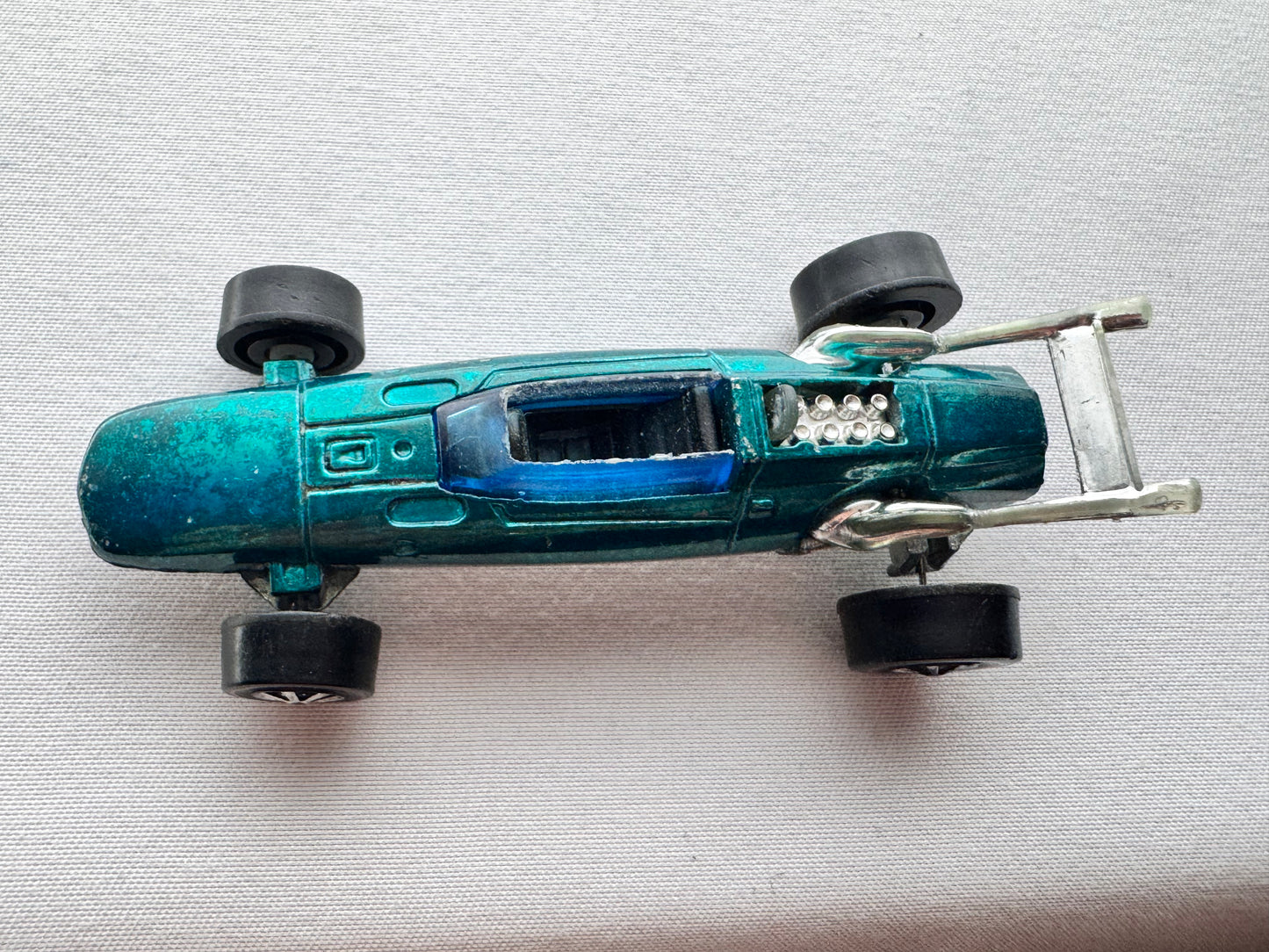 1969 Hot Wheels Redline Indy Eagle – Grand Prix Series – Aqua