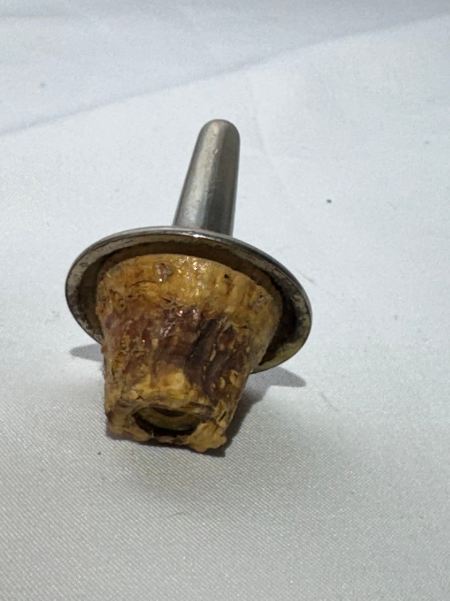 Vintage Cranberry Opalescent Hobnail Glass Bottle – Barber Bottle