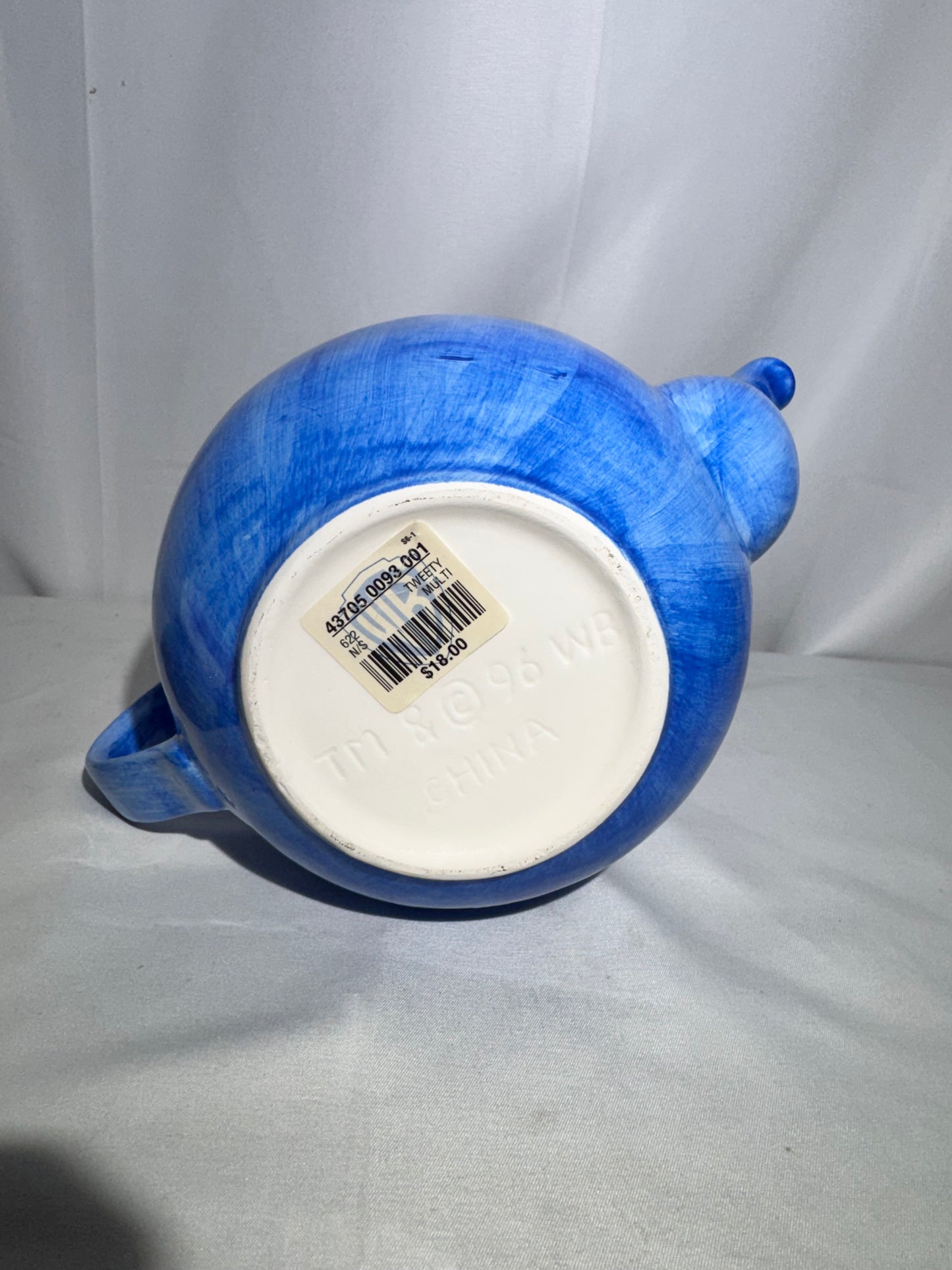Looney Tunes Tweety Bird Teapot – Warner Bros. 1998 – No Chips or Cracks