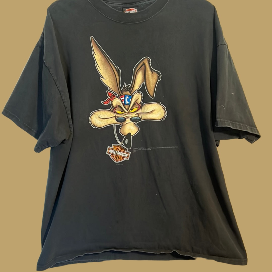 Wile E Coyote Harley Davidson T-shirt