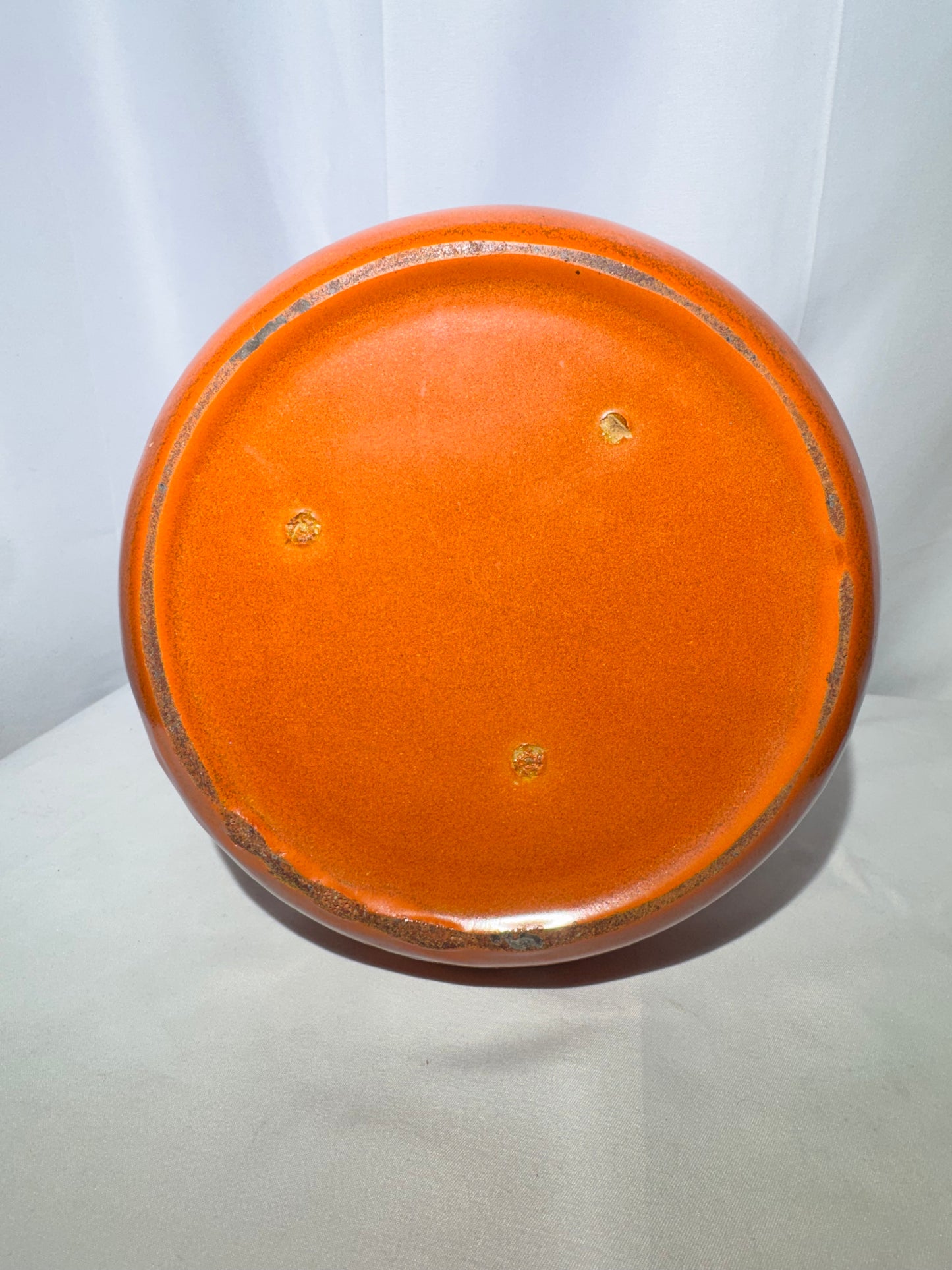 Amber Ringware Large Canister with Lid