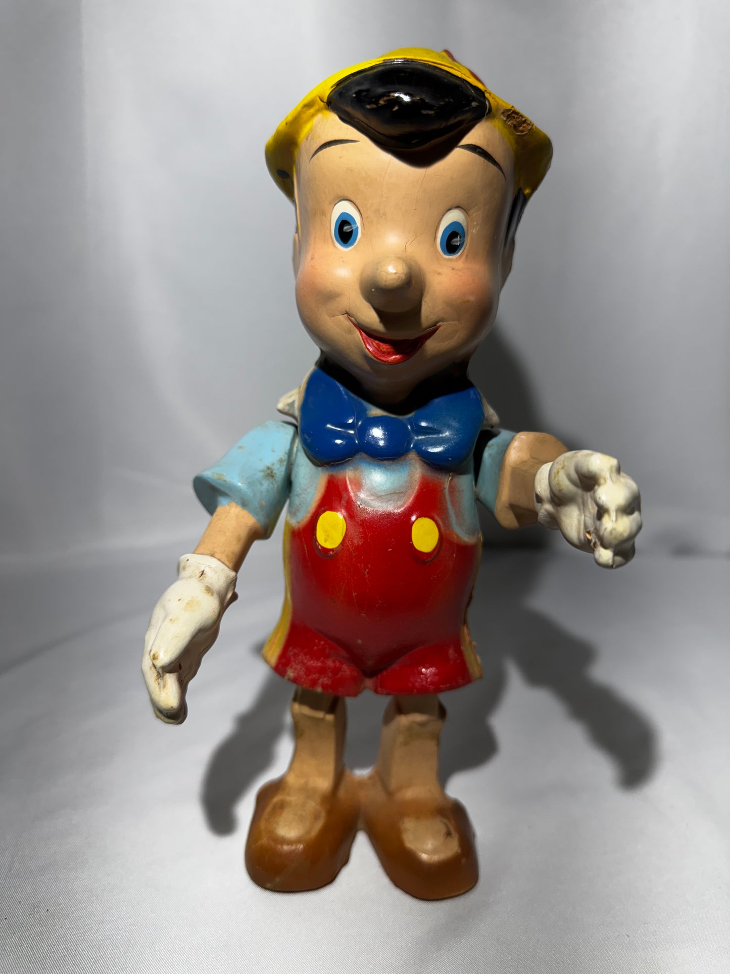 Vintage 1939-40 Walt Disney Pinocchio Composition Doll Original Disney Toy