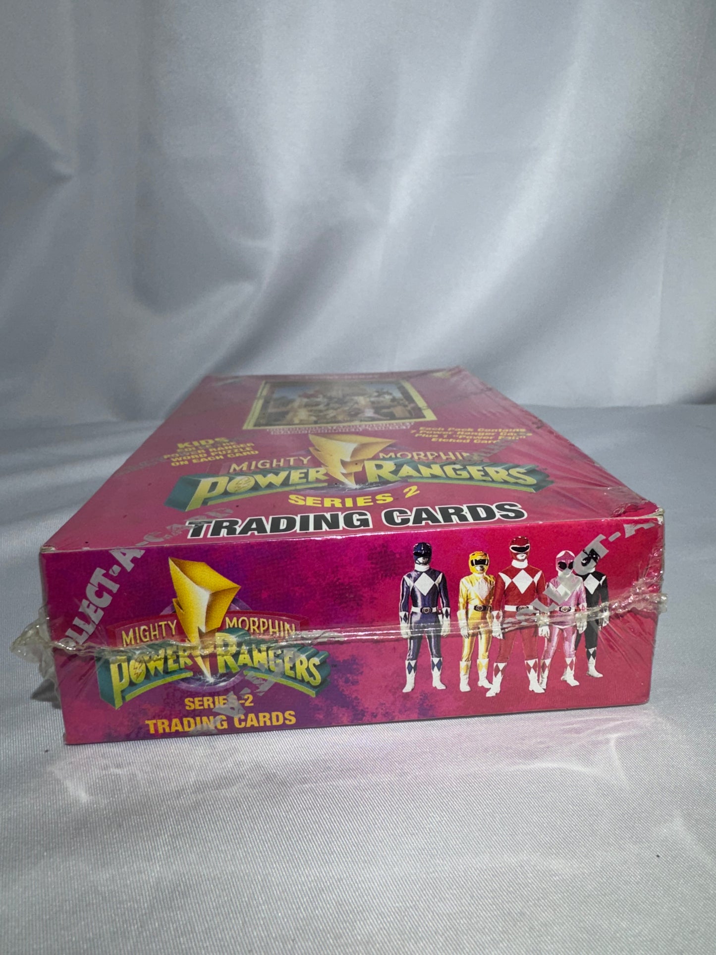 1994 Collect-A-Card Mighty Morphin Power Rangers Series 2 Hobby Box – Factory Sealed