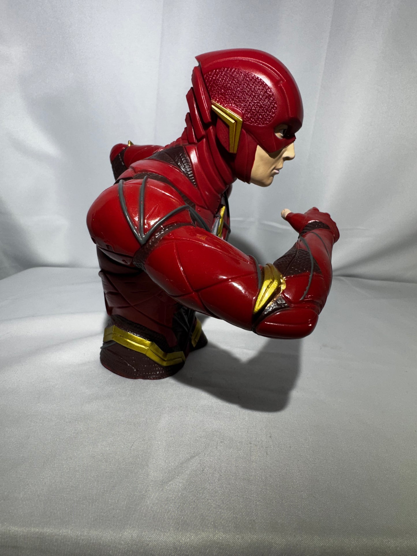 DC Comics The Flash Bust Bank Monogram Direct #45794 PVC Coin Bank w/ Stopper